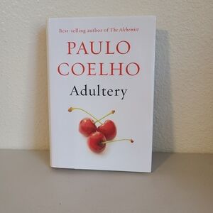 Adultery Hardcover Book - White with Red Accents